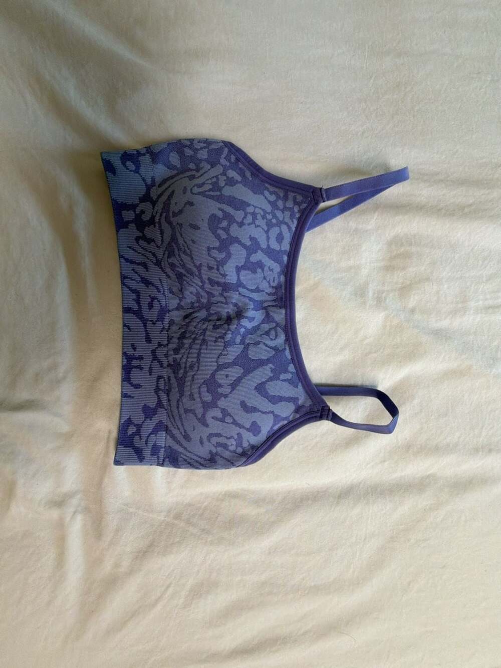Aoxjox Camo Seamless Sports Bra